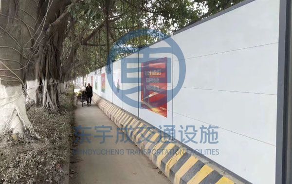 地铁大名施工围挡对地铁施工有重要作用